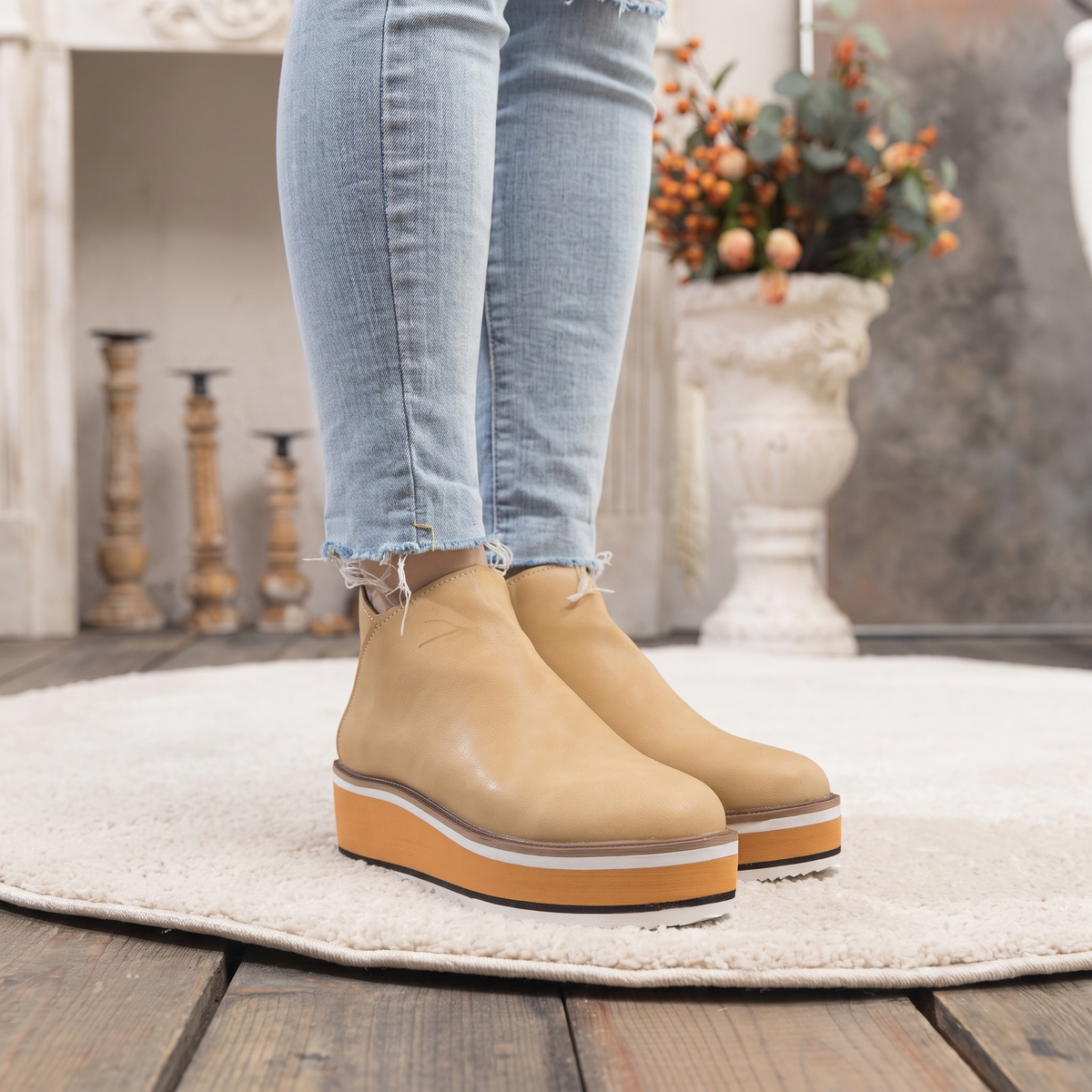 Marlowe | Platform Zip Ankle Boots