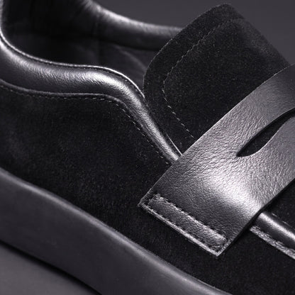 Carlton | Microsuede Penny Loafers