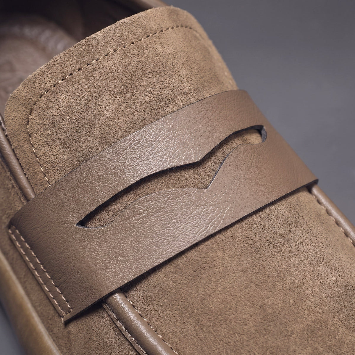 Carlton | Microsuede Penny Loafers