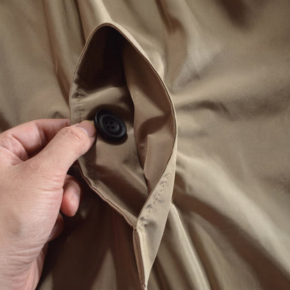 Ashford Tailored Mac Coat - button detail
