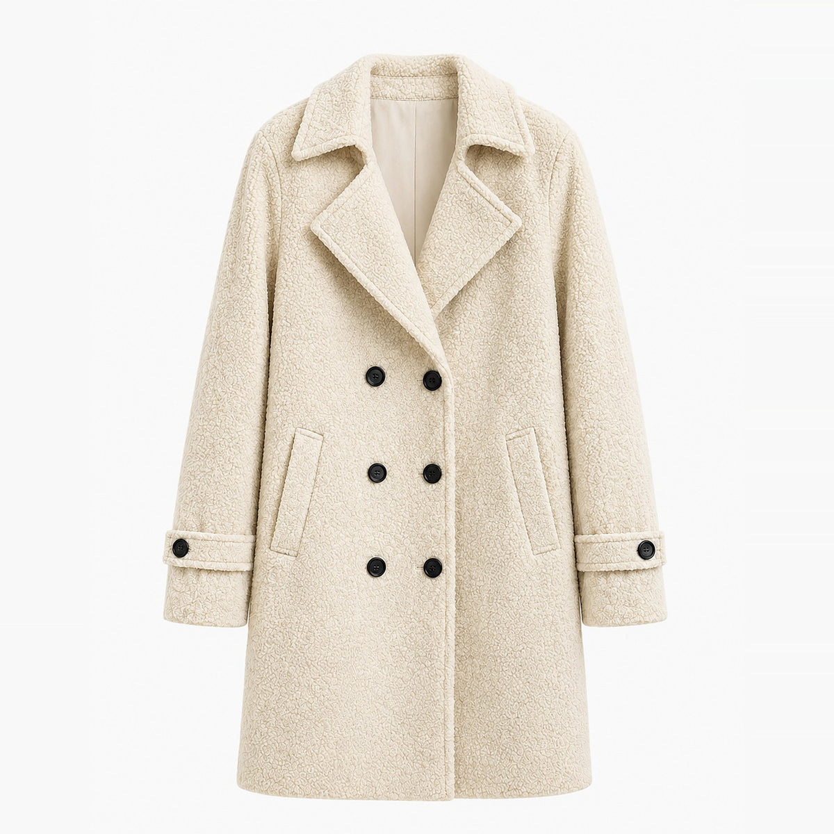 Aurelia Cozy Jacket in Beige