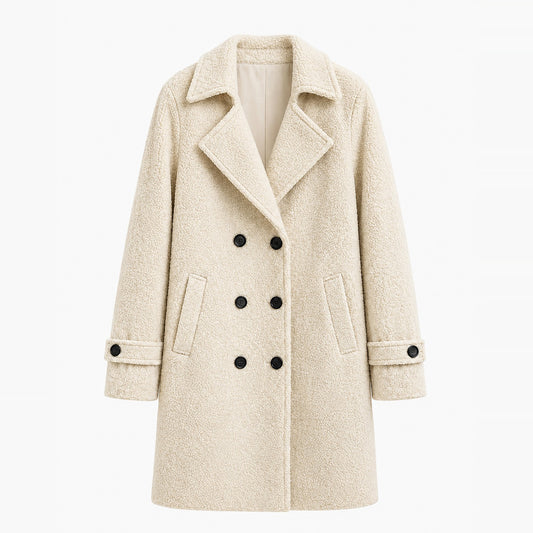 Aurelia Cozy Jacket in Beige