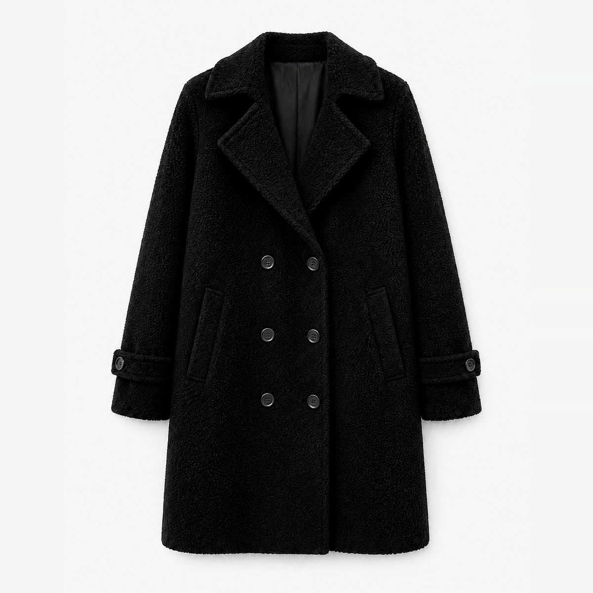 Aurelia Cozy Jacket in Black