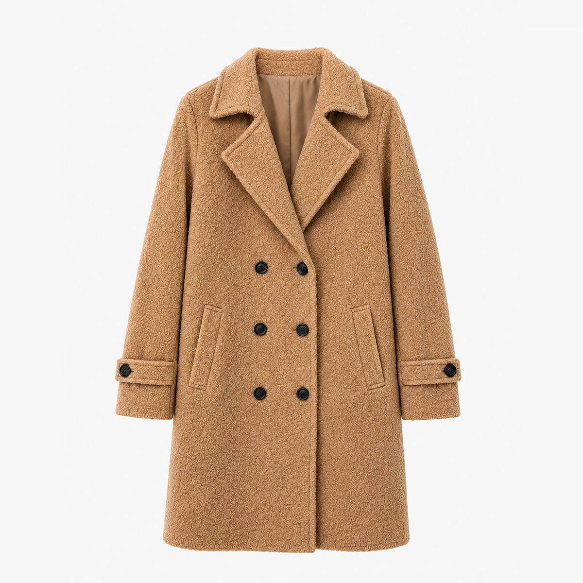 Aurelia Cozy Jacket in Camel