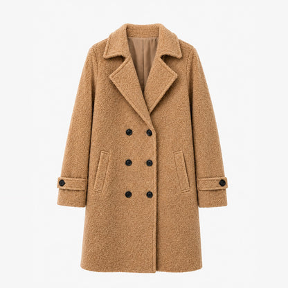 Aurelia Cozy Jacket in Camel