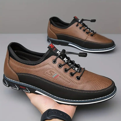 Vance | Leather Oxford Shoes