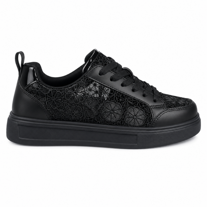 Clara | Floral Lace Trainers
