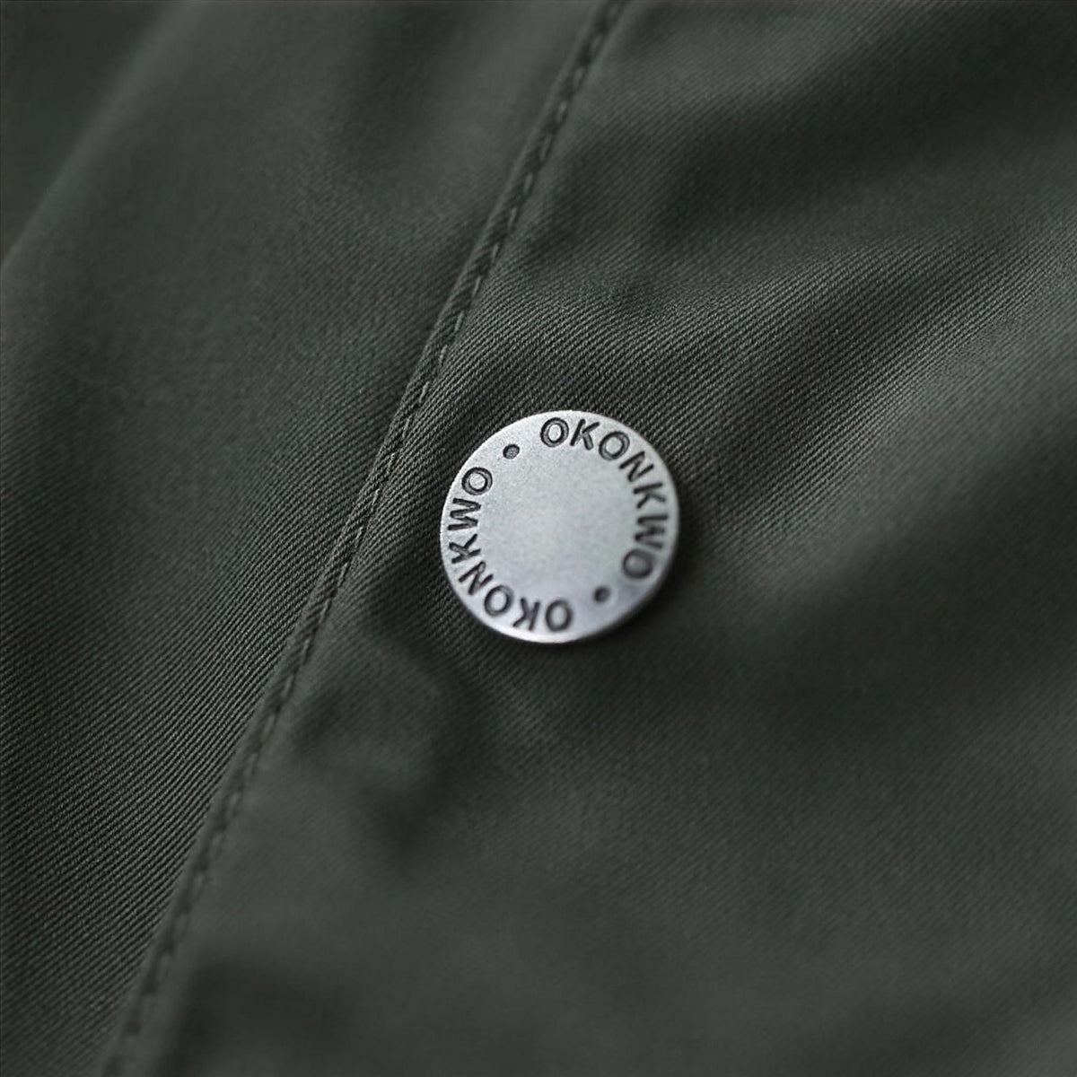 Braemar Waxed Field Jacket snap button