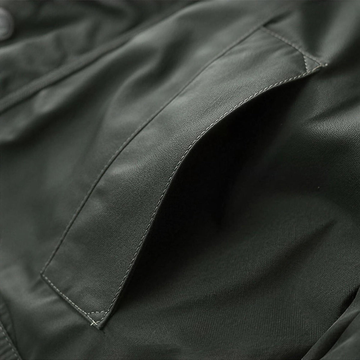 Braemar Waxed Field Jacket chest pocket
