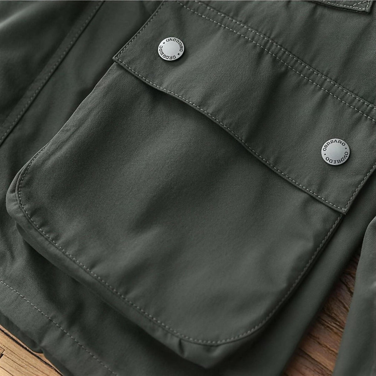Braemar Waxed Field Jacket bellows pocket