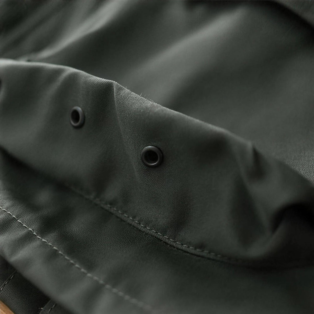 Braemar Waxed Field Jacket underarm eyelets