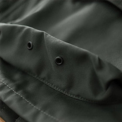 Braemar Waxed Field Jacket underarm eyelets