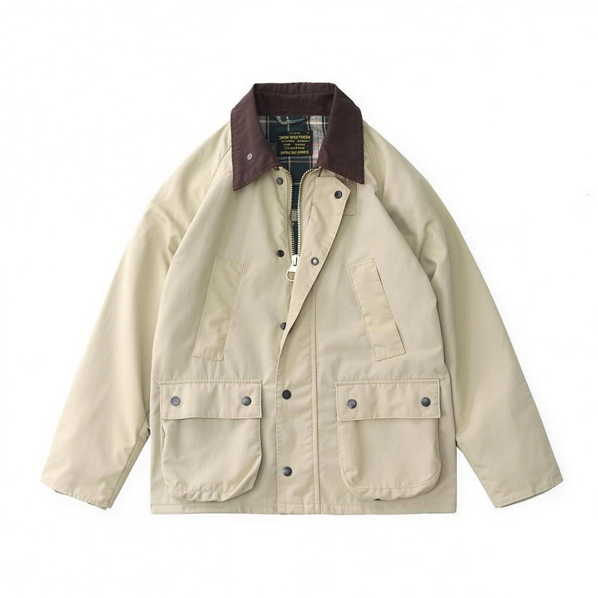 Braemar Waxed Field Jacket in Khaki