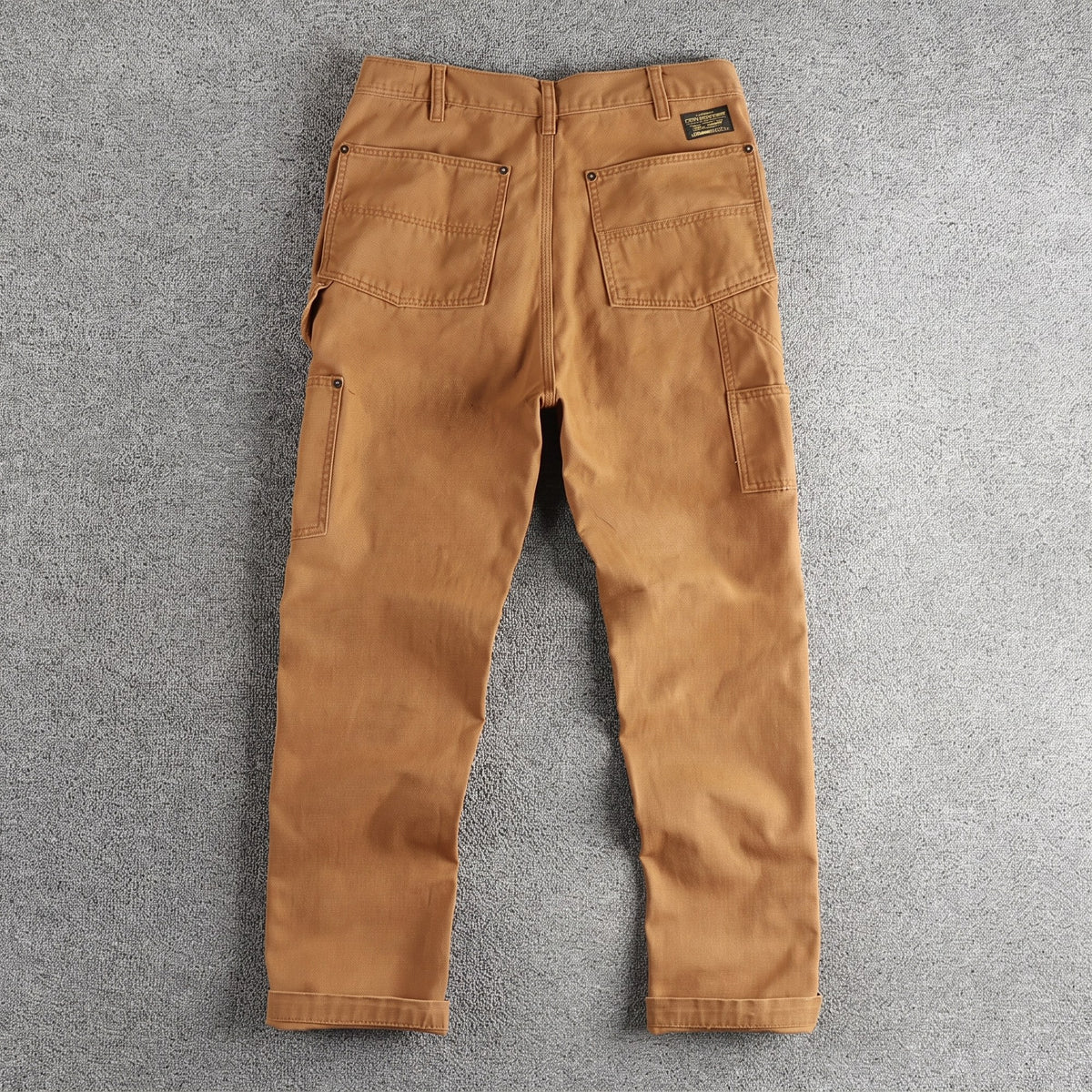 Brennan Trousers - Khaki, back view