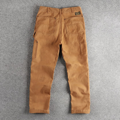 Brennan Trousers - Khaki, back view