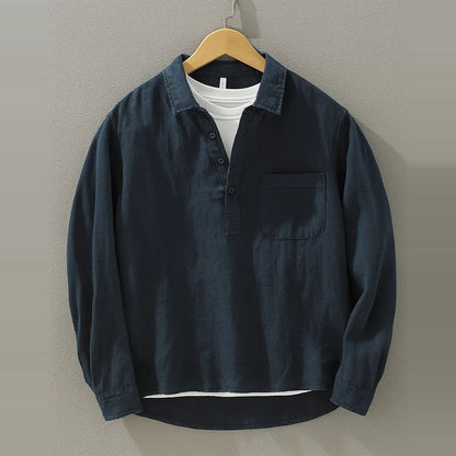 Evrey Collar Shirt - Blue