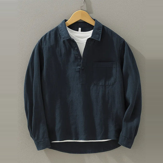 Evrey Collar Shirt - Blue