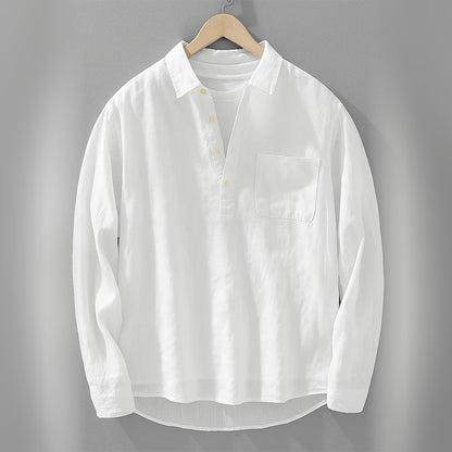 Evrey Collar Shirt - White