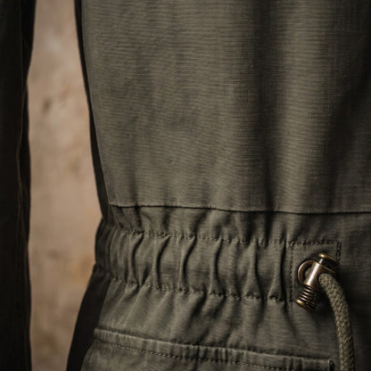 Hadley field jacket drawstring waist detail