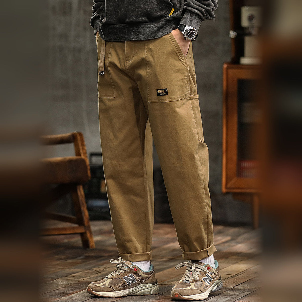 Hartley Utility Trousers - Khaki