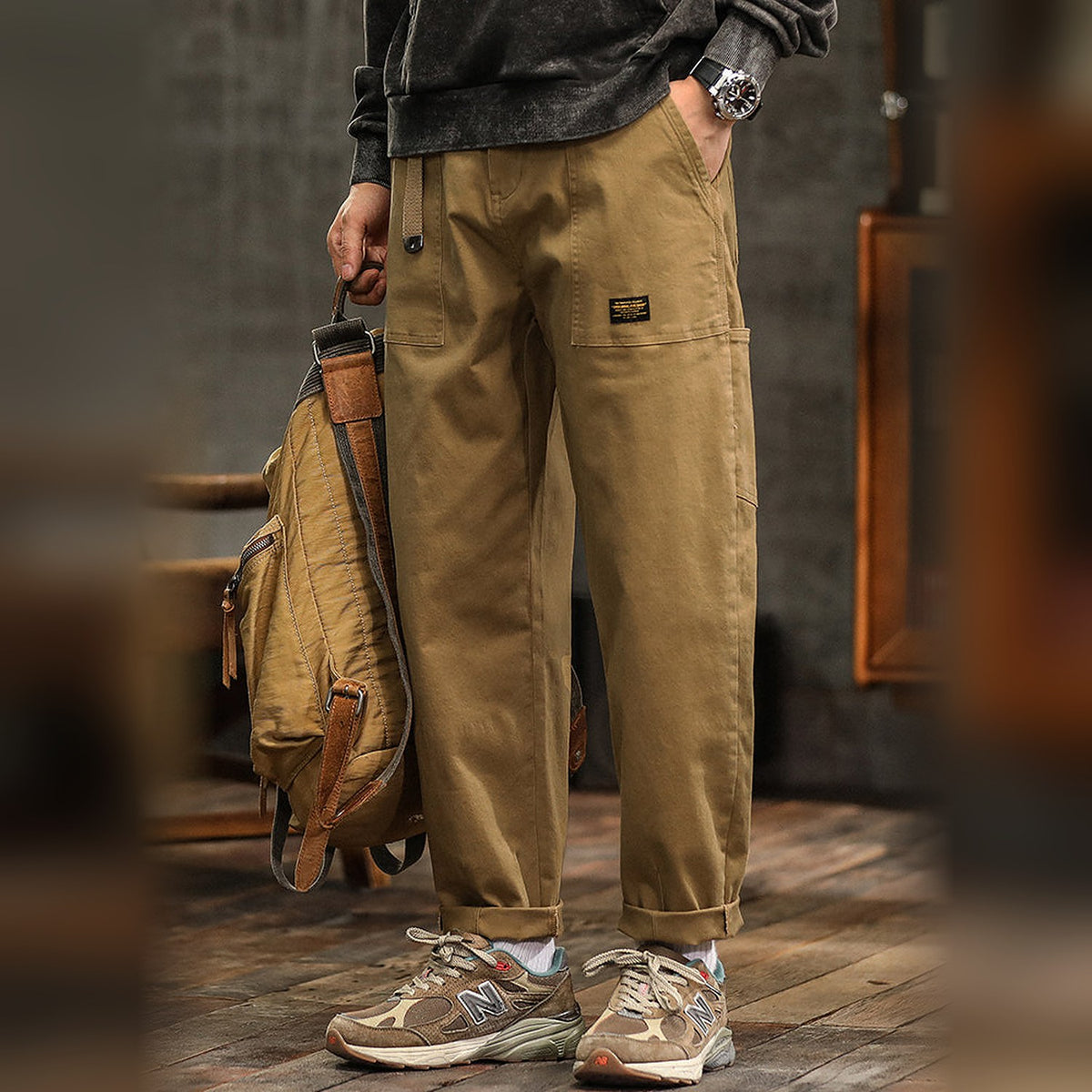 Hartley Utility Trousers - Khaki