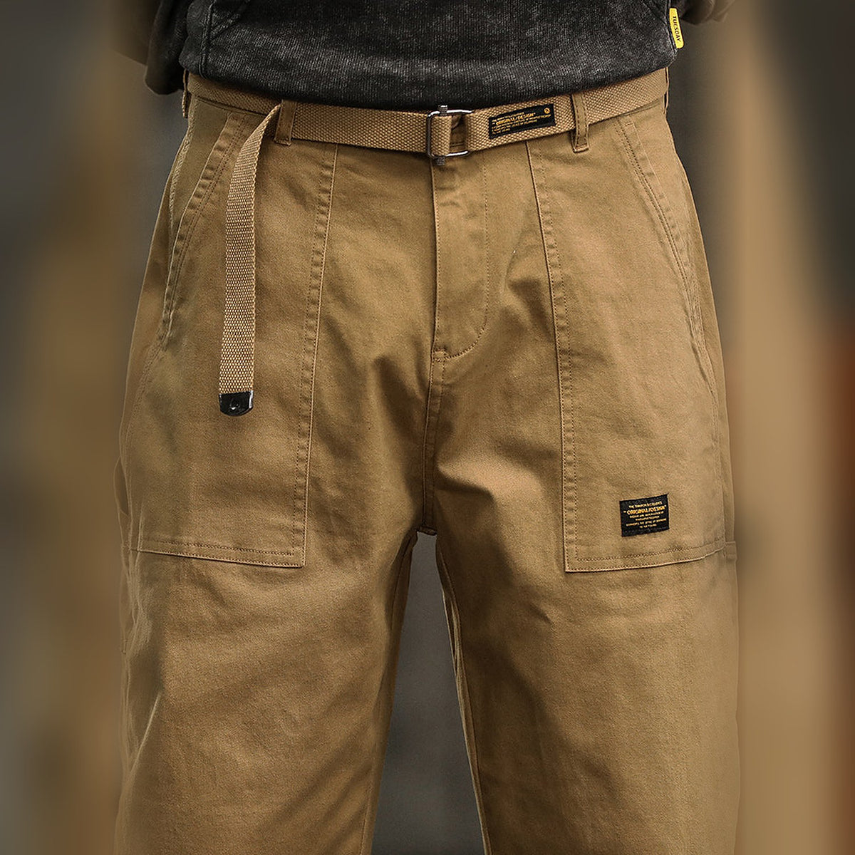 Hartley Utility Trousers - Khaki