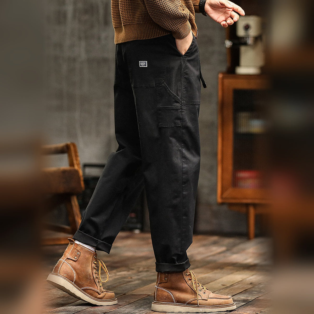 Hartley Utility Trousers - Black