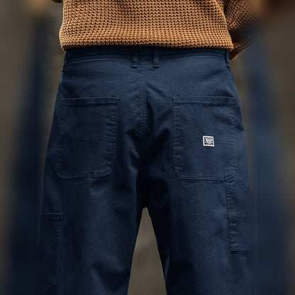 Hartley Utility Trousers - Navy Blue