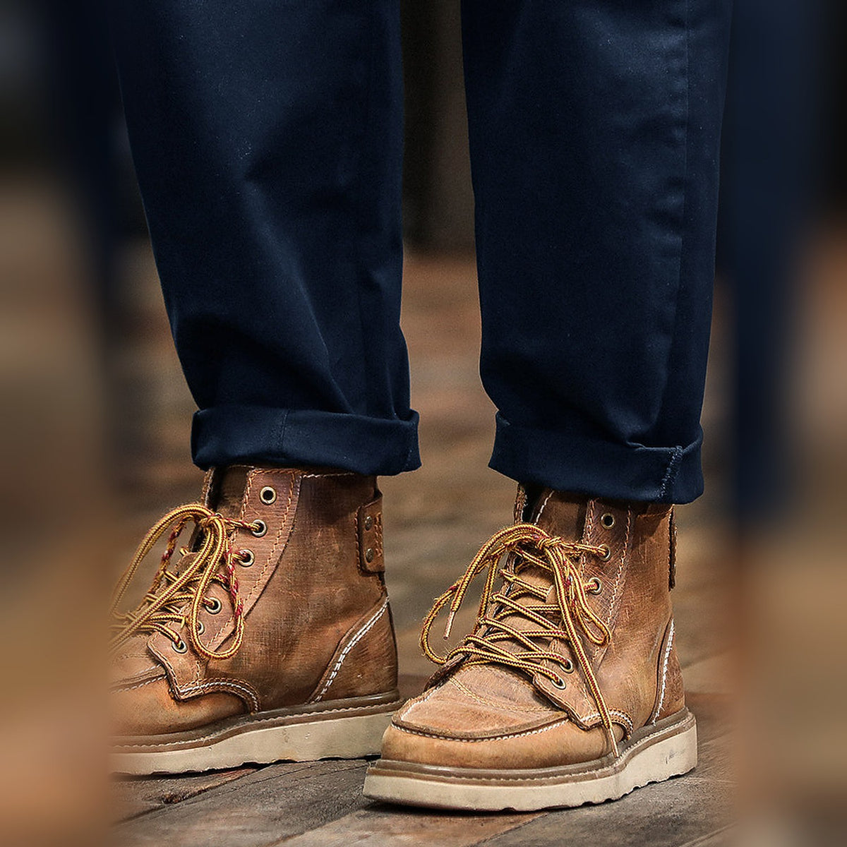 Hartley Utility Trousers - Navy Blue
