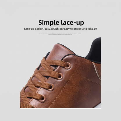 Harlan trainers - simple lace-up