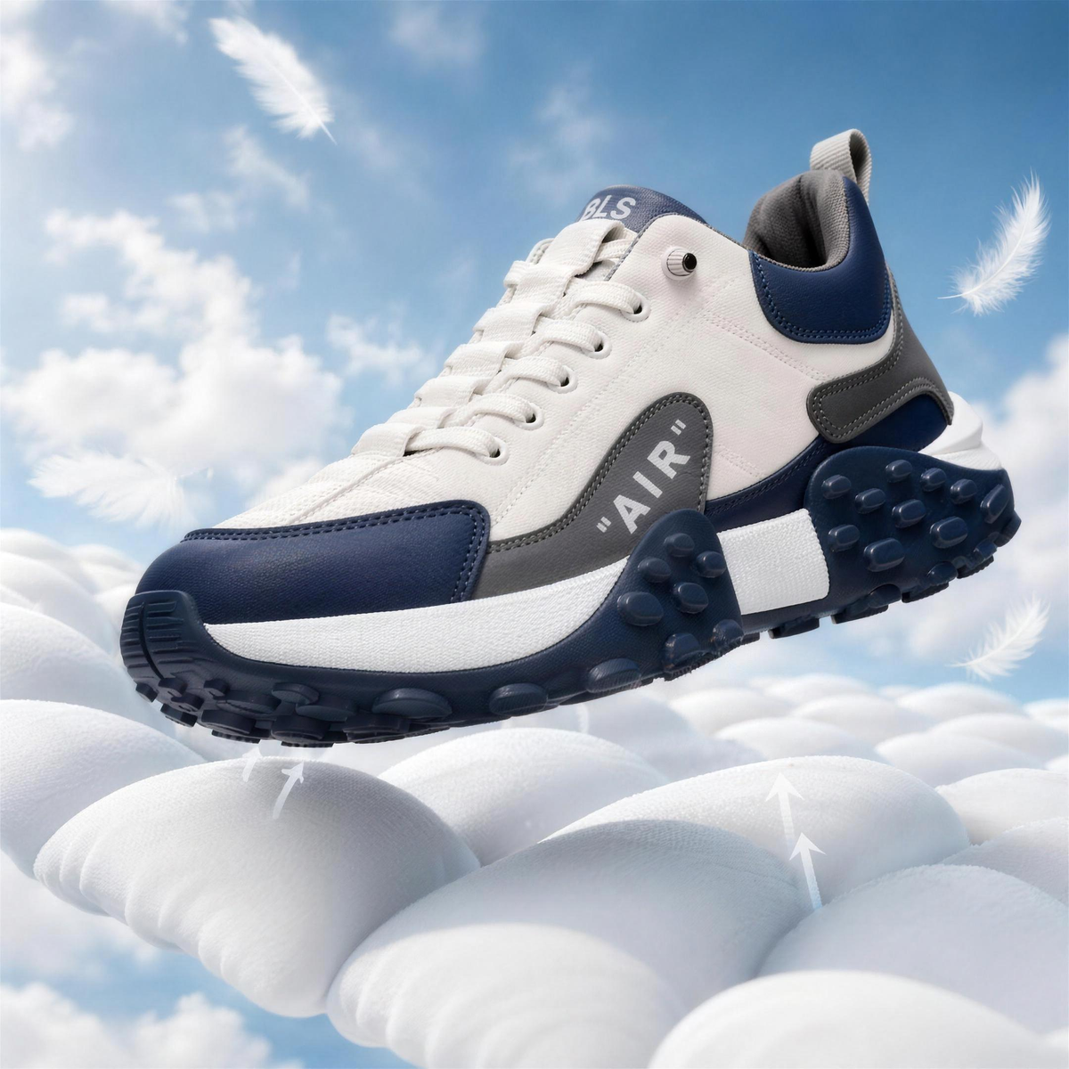 Cushioned AeroStride sole