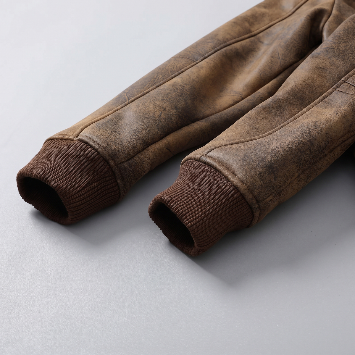 Heirloom Shearling Jacket - cuff detail