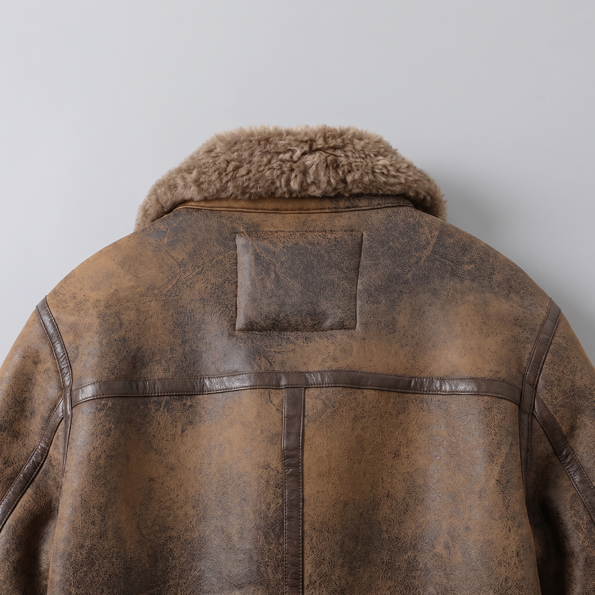 Heirloom Shearling Jacket - back detail