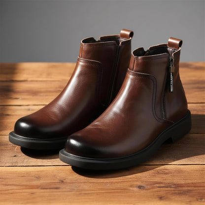 Dorian - Leather Dress Boots