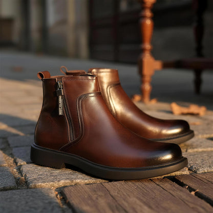 Dorian - Leather Dress Boots