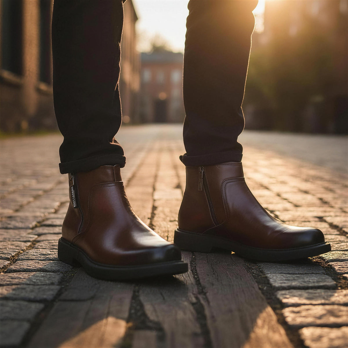 Dorian - Leather Dress Boots