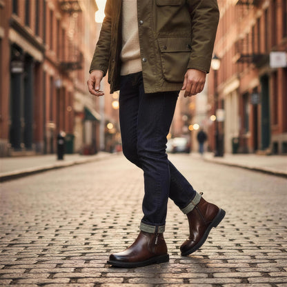Dorian - Leather Dress Boots