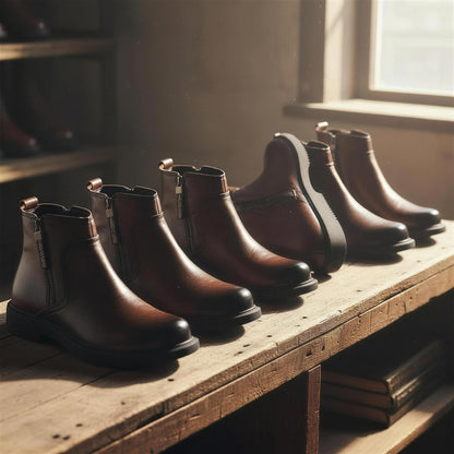 Dorian - Leather Dress Boots
