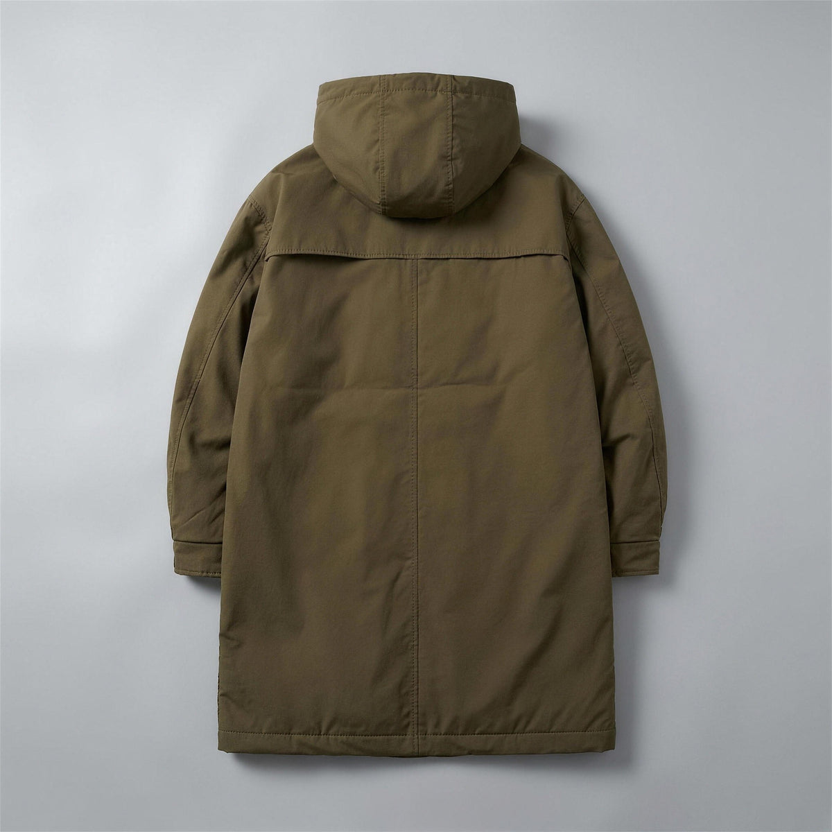 Kensal Overcoat - Army Green, back