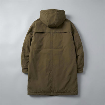 Kensal Overcoat - Army Green, back