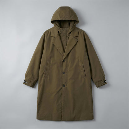 Kensal Overcoat - Army Green, front