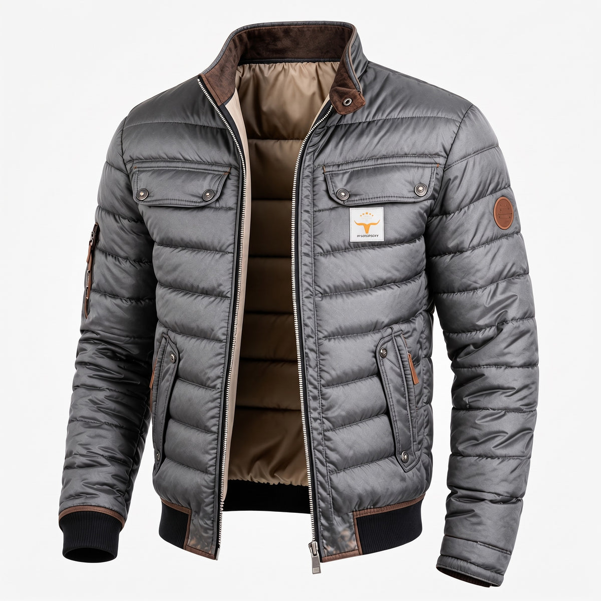 Ralston Vintage Mid-Season Jacket in Grey