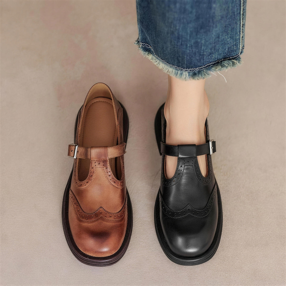 Valda - Elegant Leather Shoe